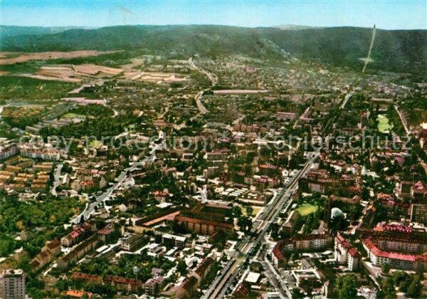Kassel Fliegeraufnahme Wilhelmshöhe Herkules