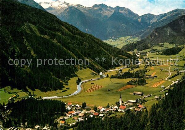 Wald Pinzgau Fliegeraufnahme