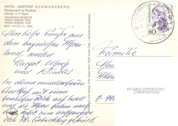 Inzell Hotel Gasthaus Schwarzberg – Bild 2