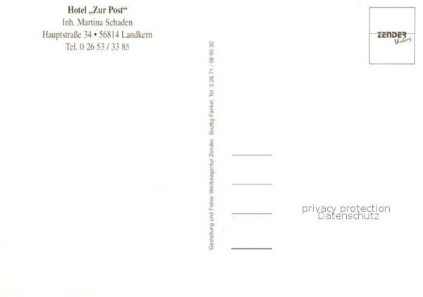 Landkern Hotel Zur Post – Bild 2