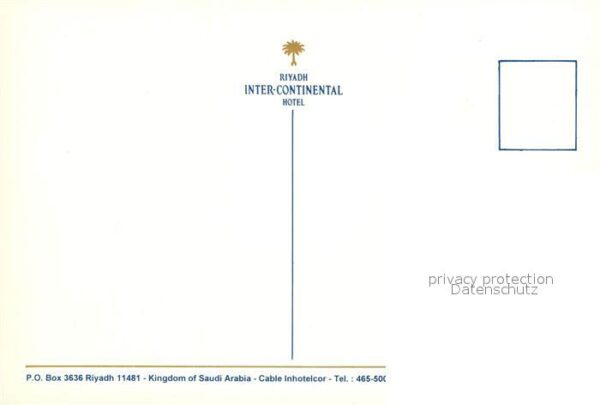 Riyadh Inter-Continental-Hotel – Bild 2