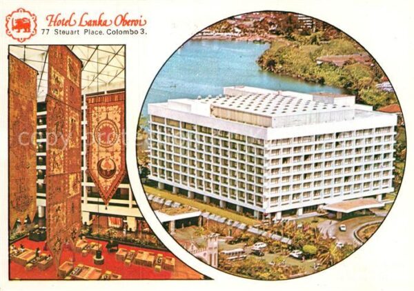 Colombo Ceylon Sri Lanka Hotel Lanka Obervi