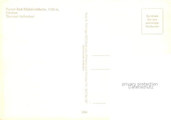 Bad Kleinkirchheim Kaernten Thermalbad – Bild 2