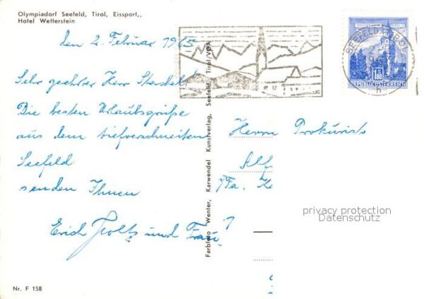 Seefeld Tirol Hotel Wetterstein Eisbahn – Bild 2