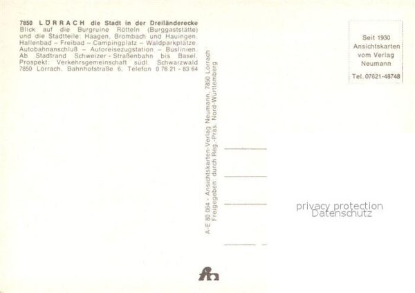 Loerrach Fliegeraufnahme Wiesental – Bild 2
