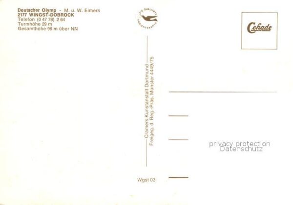 Dobrock Fliegeraufnahme Deutscher Olymp – Bild 2