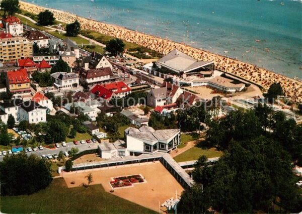 Scharbeutz Ostseebad Fliegeraufnahme mit Strand