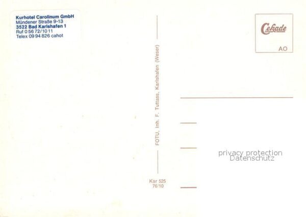 Bad Karlshafen Kurhotel Carolinium GmbH – Bild 2