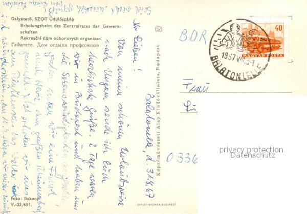 Galyatetoe Szot Erholungsheim – Bild 2