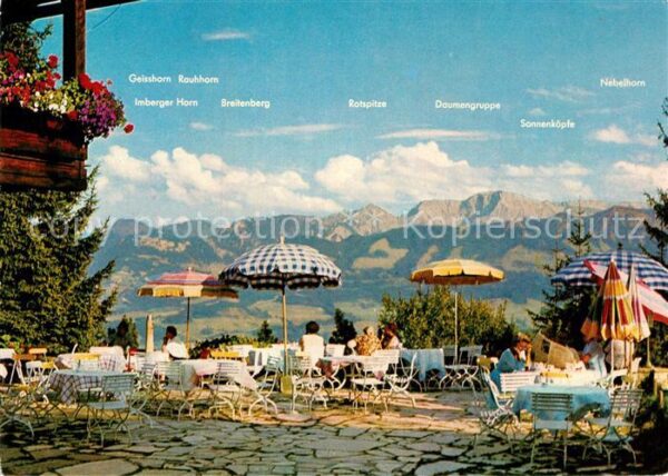 Sonthofen Oberallgaeu Kurhotel Allg?uer Berghof