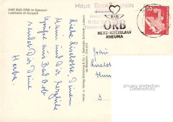 Bad Orb Lesehalle im Kurpark – Bild 2