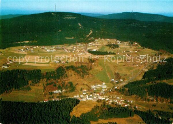 Oberwarmensteinach Fliegeraufnahme Fleckl Fichtelgebirge O