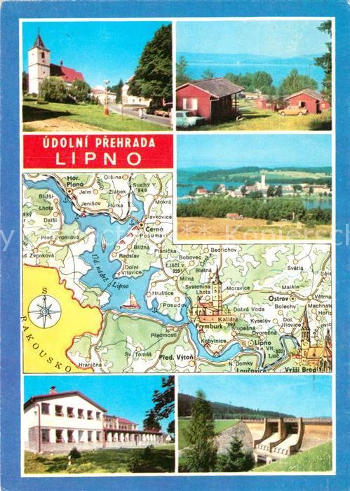 Lipno Horni Plana Cerna Frymburk