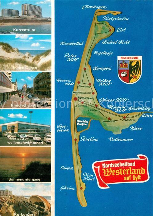 Westerland Sylt Kurzentrum Dünen Friedrichstrasse Welle