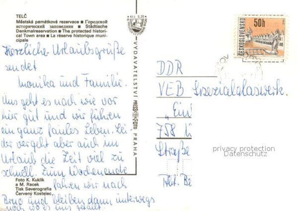 Telc Lageplan Partie am See – Bild 2