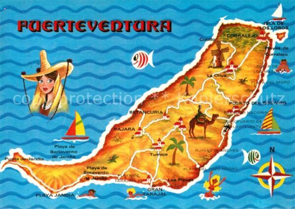 Fuerteventura Lageplan