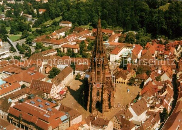 Freiburg Breisgau Fliegeraufnahme Münster