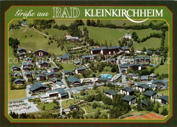 Bad Kleinkirchheim Kaernten Fliegeraufnahme