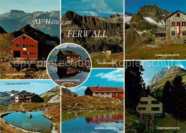 Ferwall Schruns Montafon Pettnau AV-Hütten