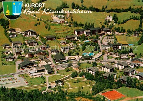 Bad Kleinkirchheim Kaernten Fliegeraufnahme