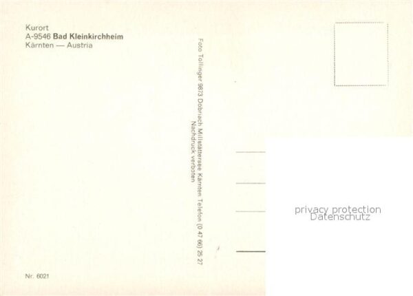 Bad Kleinkirchheim Kaernten Fliegeraufnahme – Bild 2