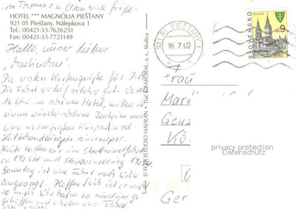Piestany Hotel Magnolia Schwimmbad – Bild 2