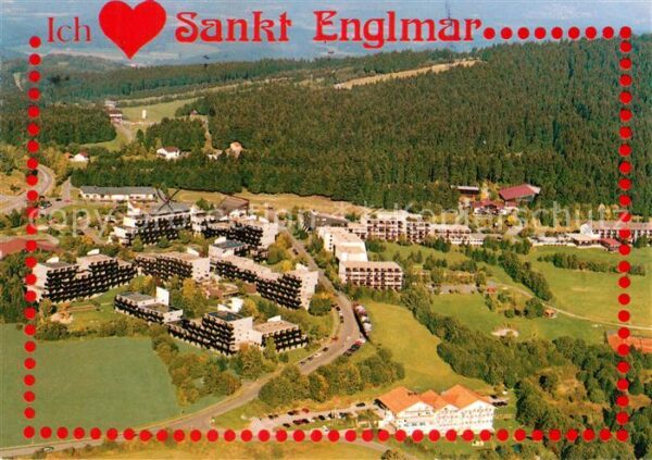 St Englmar Fliegeraufnahme Apart-Hotel Predigtstuh