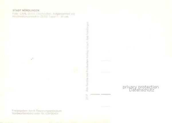Noerdlingen Fliegeraufnahme – Bild 2