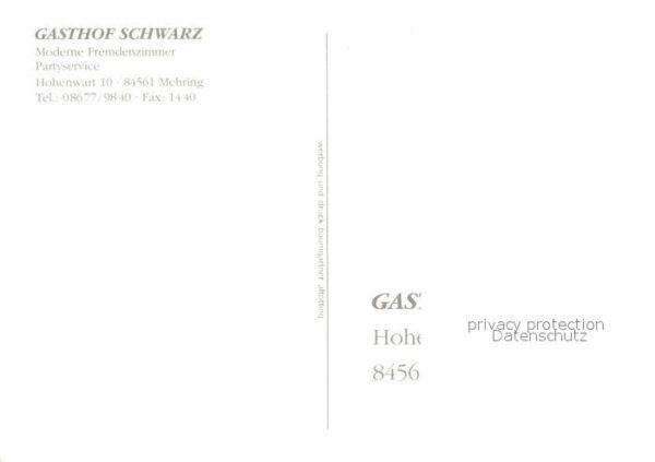 Hohenwart Altoetting Hotel Restaurant Gasthof Schwarz – Bild 2