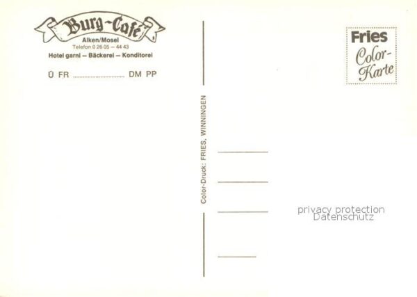 Alken Koblenz Burg-Cafe – Bild 2
