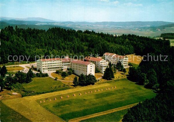 Cham Oberpfalz Fliegeraufnahme Bayerwaldsanatorium Win