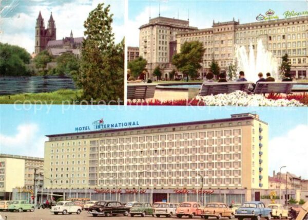 Magdeburg Dom Wilhelm Pieck Allee Hotel-Internati