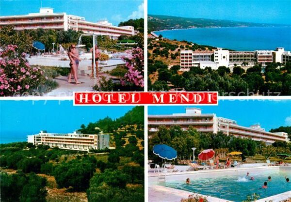 Halkidiki Chalkidiki Hotel Mendi Pool Fliegeraufnahme