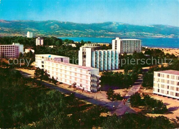 Nessebar Nessebyr Nessebre Slantchev Brjag Hotels Fliegeraufnahme