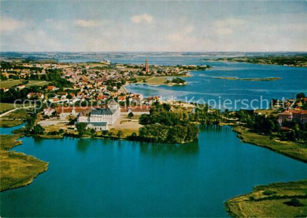 Schleswig Holstein Fliegeraufnahme Schloss Gottorp