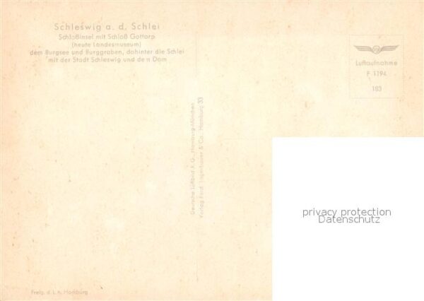 Schleswig Holstein Fliegeraufnahme Schloss Gottorp – Bild 2