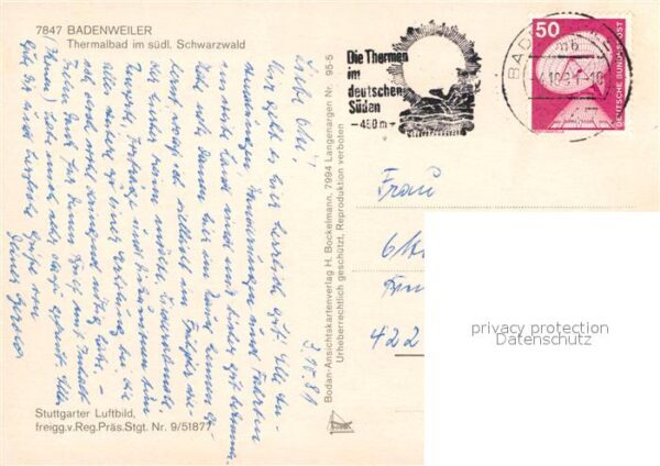Badenweiler Fliegeraufnahme – Bild 2