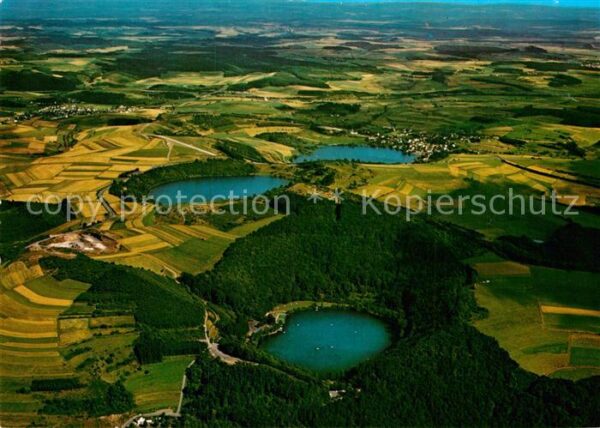 Daun Eifel Fliegeraufnahme Maare