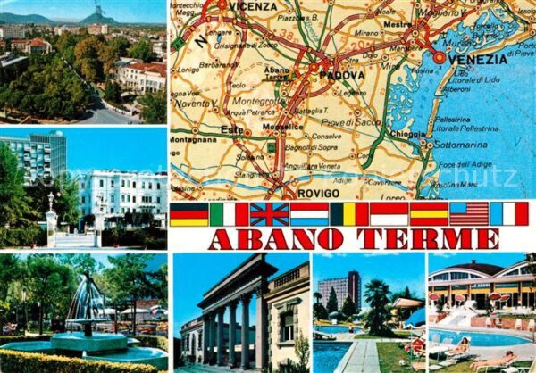 Abano Terme Landkarte