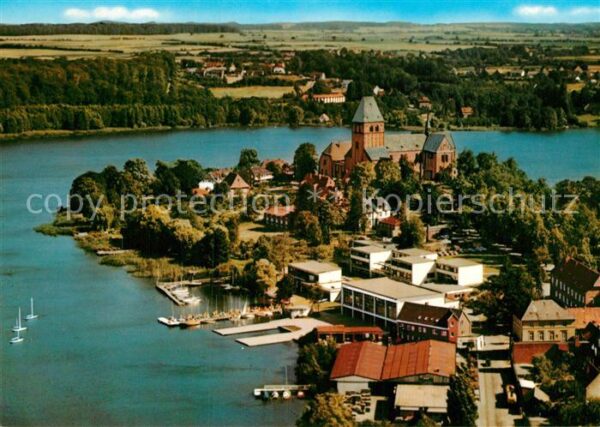 Ratzeburg Fliegeraufnahme Domhalbinsel