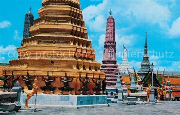 Bangkok Inside Emerald Buddha Temple
