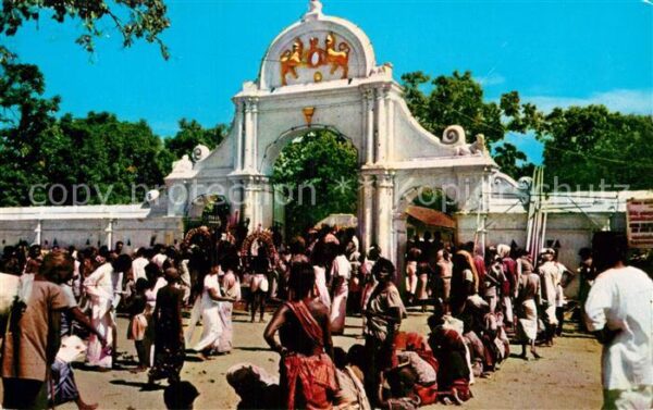 Kataragama Jungle shrine South Ceylon Hindus Buddh