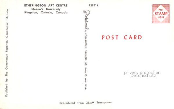 Kingston Ontario Etherington Art Centre Queens Universit – Bild 2