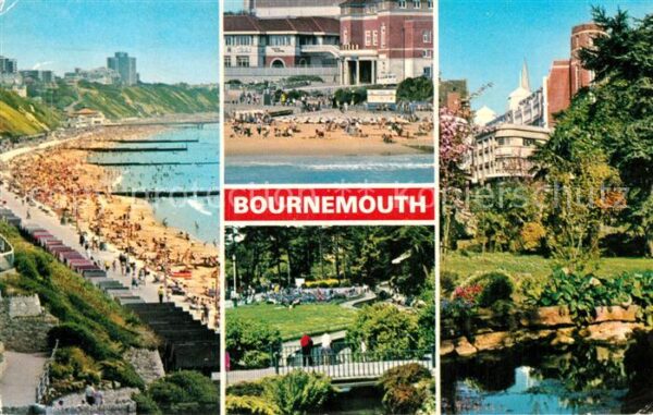 Bournemouth Pierheads Sands Promenade Bourne Garden
