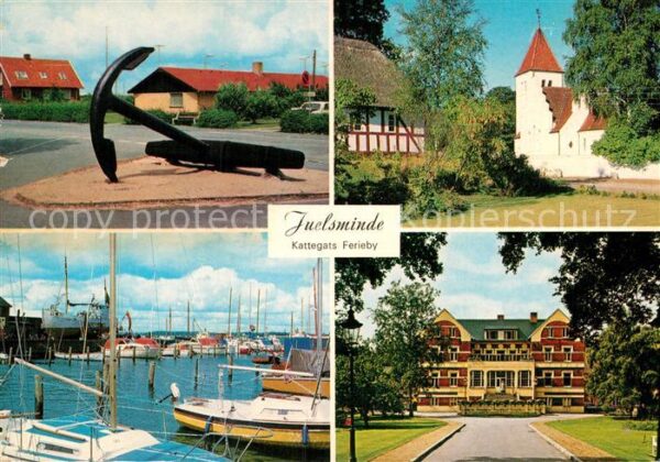 Juelsminde Fregatten Jyllands Anker Kirken Havnen