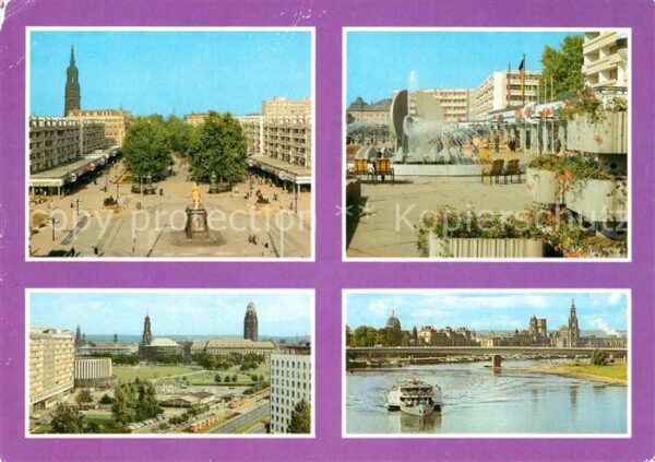 Dresden Strasse der Befreiung Neustädter Markt