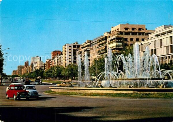 Madrid Spain Avenida del Generalisimo