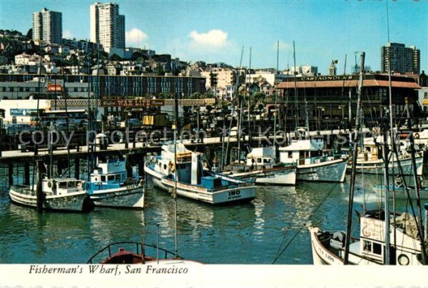 San Francisco California Fishermans Wharf
