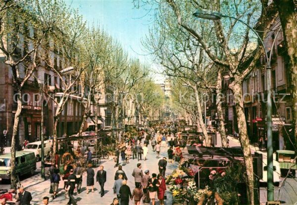 Barcelona Cataluna Rambla de las Flores