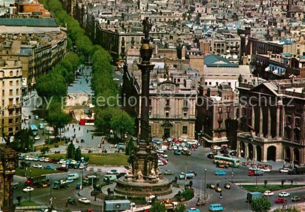 Barcelona Cataluna Monumento a Colon